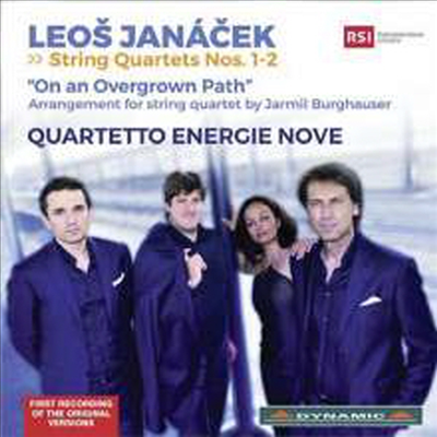 야나첵: 현악 사중주 1번 &#39;크로이처 소나타&#39; &amp; 2번 &#39;비밀편지&#39; (Janacek: String Quartets Nos.1 &#39;Kreutzer Sonata&#39; &amp; 2 &#39;Intime Briefe&#39;)(CD) - Quartetto Energie Nove