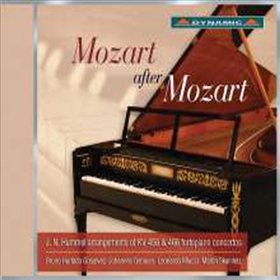 훔멜이 실내악으로 편곡한 - 모차르트: 피아노 협주곡 18번 & 20번 (Hummel: Chamber Works for Flute, Cello, Violin & Piano - Mozart: Piano Concertos Nos.18 & 20)(CD) - 여러 아티스트