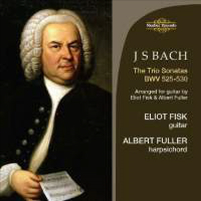 바흐: 기타와 하프시코드로 연주하는 트리오 소나타 1번 - 6번 (Bach: Trio Sonatas Nos.1 - 6)(CD) - Eliot Fisk