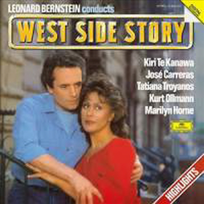 번스타인: 웨스트 사이드 스토리 - 하이라이트 (Bernstein: West Side Story - Highlights) (180g)(LP) - Kiri Te KanawaJose Carreras