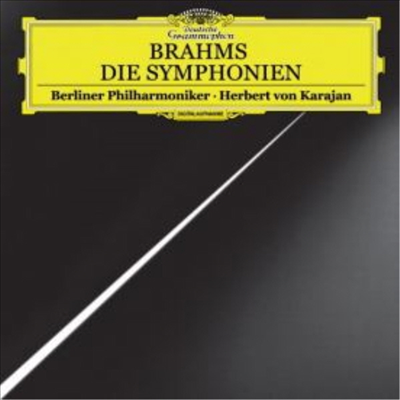 브람스: 교향곡 1 - 4번 (Brahms: Complete Symphonies Nos.1 - 4) (Ltd. Ed)(180g)(4LP Boxset) - Herbert von Karajan