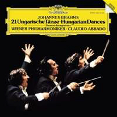 브람스: 헝가리 무곡 1번 - 21번 (Brahms: Hungarian Dances, WoO 1 Nos.1 - 21) (180g)(LP) - Claudio Abbado
