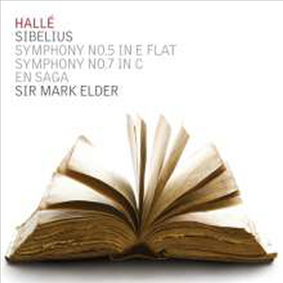 시벨리우스: 교향곡 5번 & 7번 (Sibelius: Symphonies Nos.5 & 7)(CD) - Mark Elder