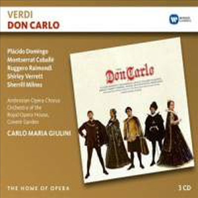 베르디: 오페라 &#39;돈 카를로&#39; (Verdi: Opera &#39;Don Carlo&#39;) (3CD) - Placido Domingo