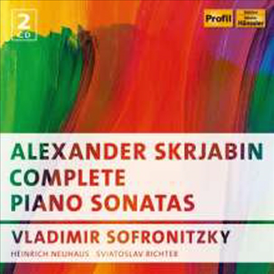 스크리아빈: 피아노 소나타 전곡 1번 - 10번 (Scriabin: Complete Piano Sonata Nos.1 - 10) (2CD) - Vladimir Sofronitzky