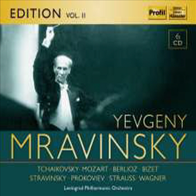 에프게니 므라빈스키 에디션 2집 (Eevgeni Mravinsky Edition Vol.2) (6CD) - Eevgeni Mravinsky