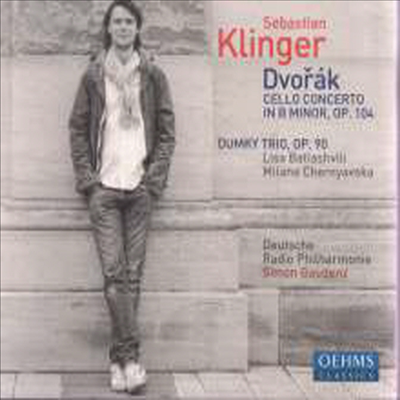 드보르작: 첼로 협주곡 & 피아노 삼중주 4번 '둠키' (Dvorak: Cello Concerto & Piano Trio No.4 'Dumky')(CD) - Sebastian Klinger