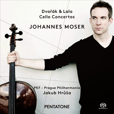 드보르작 & 랄로: 첼로 협주곡 (Dvorak & Lalo: Cello Concertos) (SACD Hybrid) - Johannes Moser