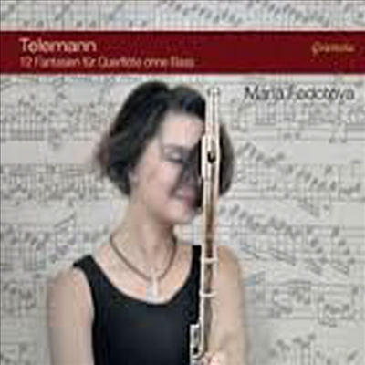 텔레만: 플루트를 위한 12개의 무반주 환상곡 (Telemann: 12 Fantasias for Flute without Bass)(CD) - Maria Fedotova