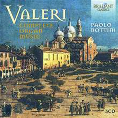 발레리: 오르간 작품 전집 (Valeri: Complet Organ Works) (3CD) - Paolo Bottini