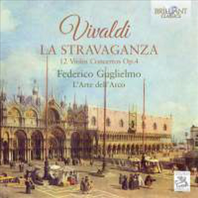 비발디: 12개의 바이올린 협주곡집 Op.4 &#39;라 스트라바간차&#39; (Vivaldi: Concerti op.4 Nos.1 - 12 &#39;La Stravaganza&#39;) (2CD) - Federico Guglielmo