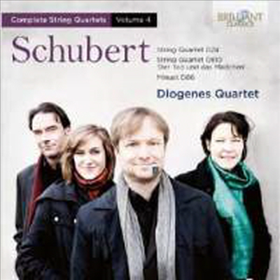 슈베르트: 현악 사중주 6번 & 14번 '죽음과 소녀' (Schubert: String Quartet No.6 & 14 'Death And The Maiden')(CD) - Diogenes Quartet