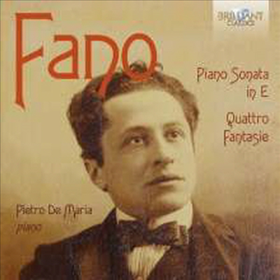 파노: 피아노 소나타 &amp; 4개의 환상곡 (Fano: Piano Sonata &amp; 4 Fantasies)(CD) - Pietro De Maria