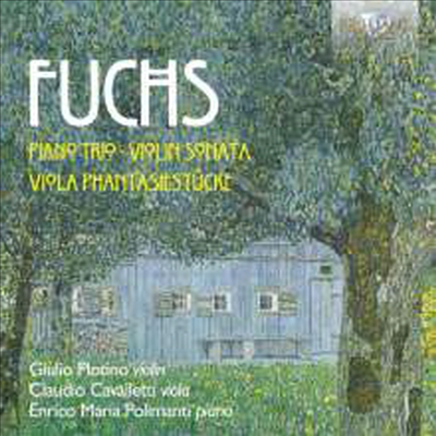 푹스: 피아노 삼중주, 바이올린 소나타 6번 &amp; 피아노와 비올라를 위한 6개의 환상곡 (Fuchs: Piano Trio Op.115, Violin Sonata No.6 &amp; Fantasy Pieces 6 for Violin &amp; Piano Op. 117)(CD) - Claudio Cavalletti