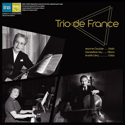 라벨 & 포레: 피아노 삼중주 (Ravel & Faure: Piano Trios) (180g)(LP) - Trio de France