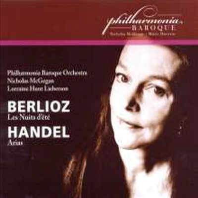 베를리오즈: 여름 밤, 헨델: 아리아 (Lorraine Hunt Lieberson - Berlioz: Les Nuits D'ete, Handel: Arien)(CD) - Lorraine Hunt Lieberson