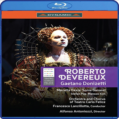 도니제티: 오페라 &#39;로베르토 데브뢰&#39;(Donizetti: Opera &#39;Roberto Devereux&#39;) (한글자막)(Blu-ray) (2016) - Mariella Devia