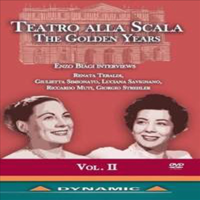 테아트로 알라 스칼라의 황금시대 2집 (Teatro alla Scala - The Golden Years Vol.2) (DVD) (2015)(한글무자막)(DVD) - 여러 아티스트