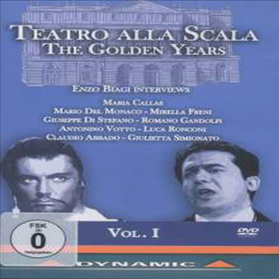 테아트로 알라 스칼라의 황금시대 Vol.1 (Teatro alla Scala - The Golden Years Vol.1) (DVD) (2015)(한글무자막)(DVD) - 여러 아티스트