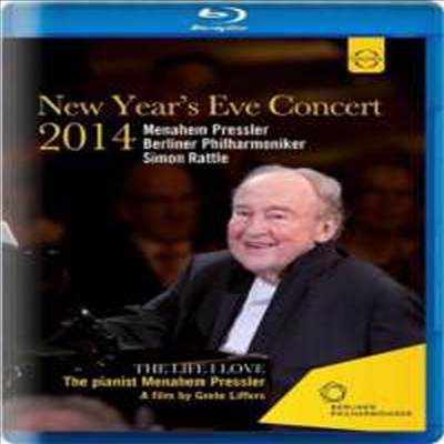 신년 이브 콘서트 - 모차르트: 피아노 협주곡 23번 (New Year’s Eve Concert 2014 &#39;The Life I Love&#39; - Mozart: Piano Concerto No.23) (Blu-ray) (2015) - Menahem Pressler