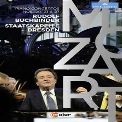 모차르트: 피아노 협주곡 20번, 21번 & 27번 (Mozart: Piano Concertos Nos.20, 21 & 27) (DVD) (2013) - Rudolf Buchbinder