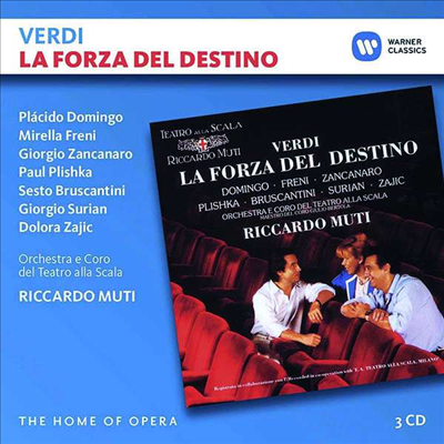 베르디: 오페라 &#39;운명의 힘&#39; (Verdi: Opera &#39;La forza del destino&#39;) (3CD) - Riccardo Muti