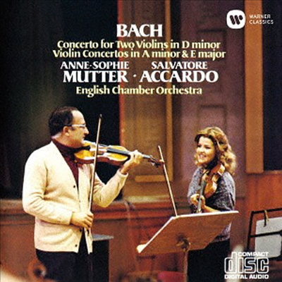 바흐: 바이올린 협주곡 (Bach: Violin Concertos) (UHQCD)(일본반) - Anne-Sophie Mutter