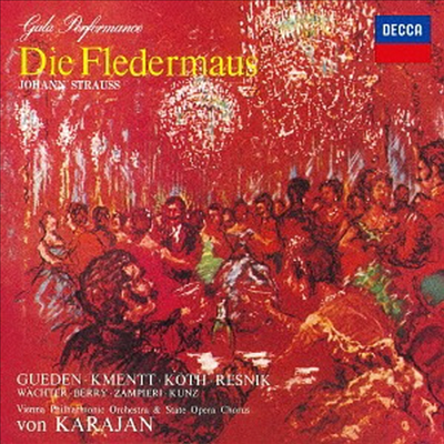 J. 슈트라우스: 박쥐 (J.Strauss: Die Fledermaus) (Ltd. Ed)(2UHQCD)(일본반) - Herbert von Karajan