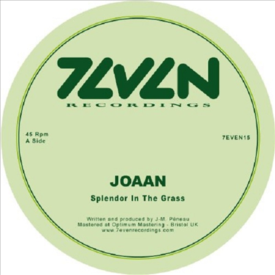 Joaan - 115 State & Splendor In The Grass (12Inch Single)(LP)