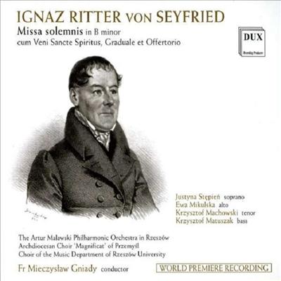 세이프라드: 장엄미사 & 오소서 성령님 Missa Solemnis In B Minor & Veni Sancte Spiritus)(CD) - Mieczysław Gniady