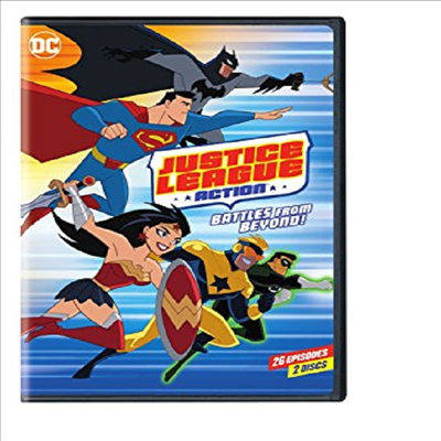 Justice League: Action Season 1 Part 2 (저스티스 리그 액션 시즌)(지역코드1)(한글무자막)(DVD)