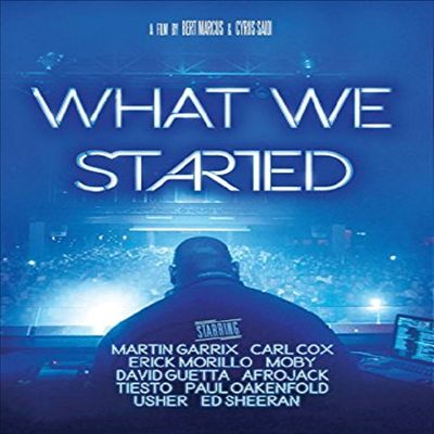 What We Started (왓 위 스타티드) (지역코드1)(한글무자막)(DVD-R)