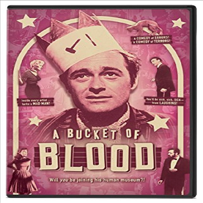 Bucket Of Blood (1959) (버켓 오브 블러드)(지역코드1)(한글무자막)(DVD)