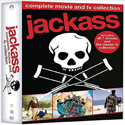 Jackass Tv &amp; Film Collection (잭 애스 TV 앤 필름 컬렉션)(지역코드1)(한글무자막)(DVD)
