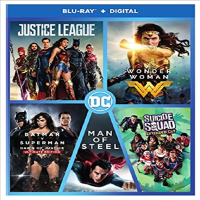 DC 5 Film Collection (DC 필름 컬렉션)(한글무자막)(Blu-ray)