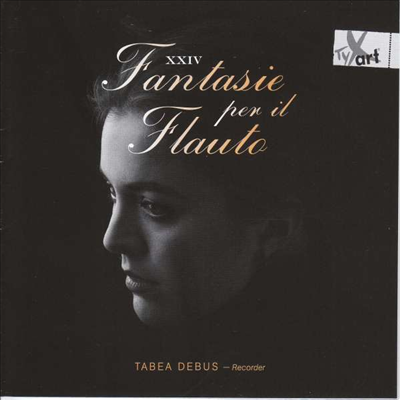 텔레만: 12개의 플루트 환상곡 (Telemann: Fantasie for Flute Nos.1 - 12)(CD) - Tabea Debus