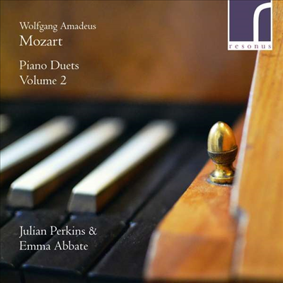 모차르트: 피아노 이중주 작품집 (Mozart: Works for Piano Duo)(CD) - Julian Perkins