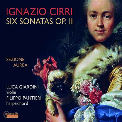 이그나티오 치리: 바이올린과 하프시코드를 위한 6개의 소나타 (Ignatio Cirri: Six Sonatas Op.2 for Violin and Harpsichord) - Filippo Pantieri