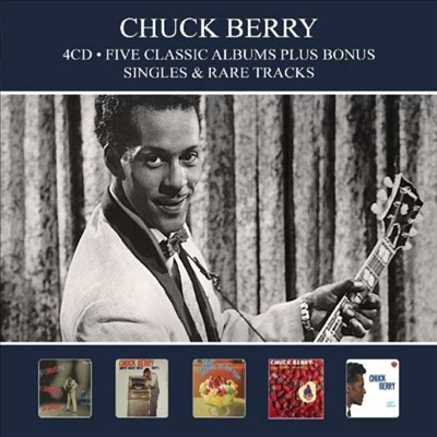 Chuck Berry - Five Classic Albums Plus Bonus Singles & Rare Tracks (Remastered)(Digipack)(4CD)