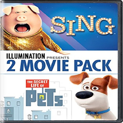 Sing / The Secret Life of Pets (씽 / 마이펫의 이중생활)(지역코드1)(한글무자막)(DVD)