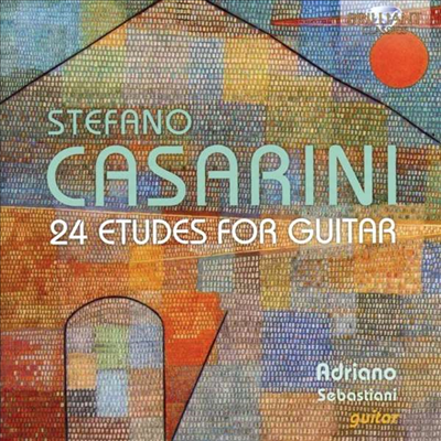 카사리니: 24개의 기타 연습곡 (Casarini: 24 Etudes for Guitar)(CD) - Adriano Sebastiani