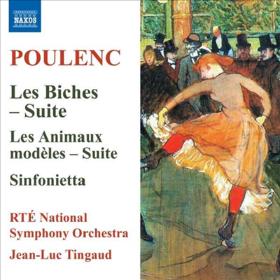 풀랑크: 암사슴 모음곡, 동물 모음곡 &amp; 신포니에타 (Poulenc: Les Animaux Modeles Suite, Les Biches Suite&amp; Sinfonietta)(CD) - Jean-Luc Tingaud