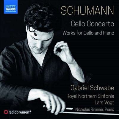 슈만: 첼로 협주곡 & 첼로와 피아노를 위한 작품집 (Schumann: Cello Concerto & Works for Cello and Piano)(CD) - Gabriel Schwabe (cello)