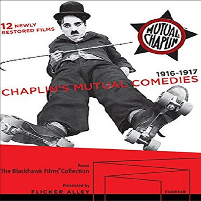 Chaplin&#39;s Mutual Comedies 1916-1917 (채플린)(한글무자막)(Blu-ray)