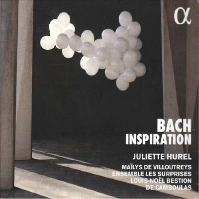 플루트로 듣는 바흐 명곡집 (Inspiration - Bach: Works for Flute)(CD) - Juliette Hurel