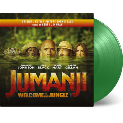 Henry Jackman - Jumanji: Welcome To The Jungle (쥬만지: 세로운 세계) (180g Green Vinyl 2LP)(Soundtrack)