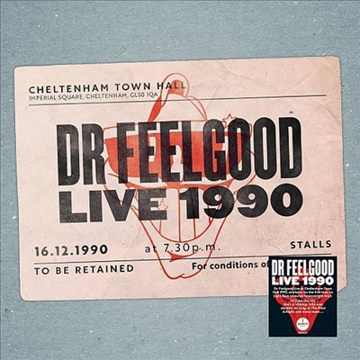 Dr. Feelgood - Dr Feelgood: Live 1990 At Cheltenham Town Hall (Ltd. Ed)(180G)(Turquoise Vinyl)(LP)