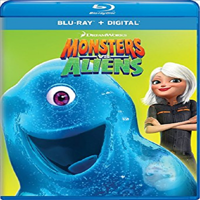 Monsters Vs Aliens (몬스터 vs 에이리언)(한글무자막)(Blu-ray)