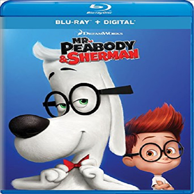 Mr Peabody &amp; Sherman (천재강아지 미스터 피바디)(한글무자막)(Blu-ray)