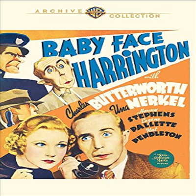 Baby Face Harrington (1935) (베이비 페이스 헤링턴) (지역코드1)(한글무자막)(DVD-R)